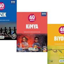 Okyanus Yayınları TYT 40 Seansta Fizik Kimya Biyoloji Seti