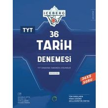 Okyanus Yayınları TYT Iceberg 36 Tarih Denemesi