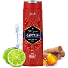 Old Spice 3 in1 400 ml Captain Duş Jeli Şampuan