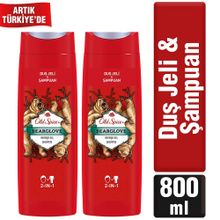 Old Spice Bearglove 2x400 ml Duş Jeli