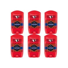 Old Spice Captain 6x50 ml Stick Deodorant