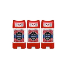 Old Spice Captain Clear 3x70 ml Erkek Jel Stick Deodorant