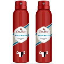 Old Spice Whitewater 2x150 ML Sprey Deodorant
