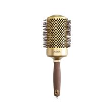 Olivia Garden 65 Expert Blowout Speed Wavy Bristles Gold & Brown Fırça