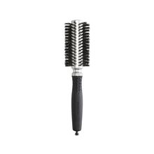 Olivia Garden Essential Blowout Soft Boar Bristles Gümüş Saç Fırçası