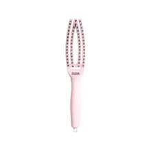 Olivia Garden Fingerbrush Care Iconic Boar & Nylon Pastel Pink S Fırça
