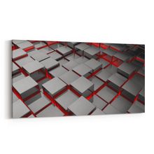 Olla 10053YD Abstract 3 Boyut Görsel Yatay Dar 60x30 cm Kanvas Tablo