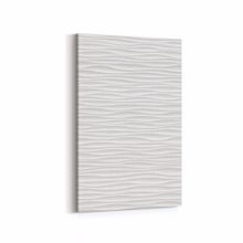 Olla 10452D Beyaz Kabartma Görseli Dikey 20x30 cm Kanvas Tablo