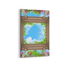 Olla 10487D Ağaç Görseli Dikey 20x30 cm Kanvas Tablo