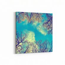 Olla 10693K Ağaç Görseli Kare 25x25 cm Kanvas Tablo