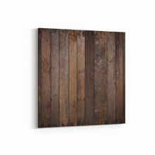 Olla 11971K Ahşap Desen Görseli Kare 25x25 cm Kanvas Tablo