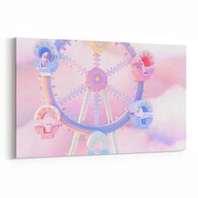 Olla 12698Y Çocuk Odası Görseli Yatay 30x20 cm Kanvas Tablo