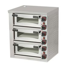 Omake FPZ01.E31 Elektrikli 62x62 cm 3 Katlı Pizza Fırını