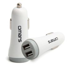Omars 4.8A Çift USB Çıkışlı Araç Şarj Cihazı