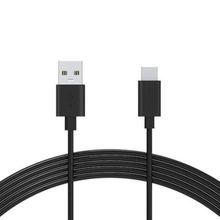 Omars Siyah USB Type-C 3A Şarj ve Data Kablosu