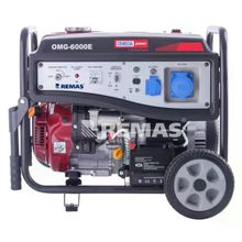 Omega OMG-6000E 6 kVA Monofaze Marşlı Benzinli Jeneratör