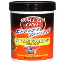 Omega One 490 ml 43 gr Freeze Dried Mysis Shrimp Balık Yemi