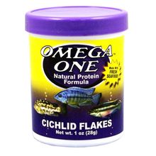 Omega One Cichlid Flakes 490 ml 62 gr Balık Yemi