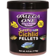 Omega One Super Color Cichlid Small Pellets 270 ml 119 gr Balık Yemi