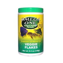 Omega One Veggie Flakes 1000 ml 148 gr Balık Yemi