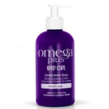Omega Plus 250 ml Bad Girl Mor Amonyaksız Saç Boyası