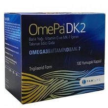 OmePa DK2 Omega 3 Vitamin D MK-7 100 Kapsül