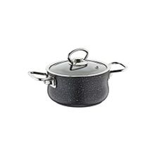 Oms Granit 14x8 cm Gri Mini Güveç Tencere