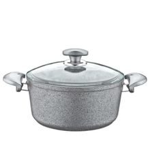 Oms Granit Gri 20 cm Derin Tencere
