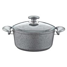 OMS Granit Gri 26 cm Derin Tencere