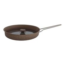 Oms Kahverengi 34x5 cm Metal Kulp Hamsi Tava