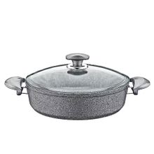 Oms OMS-3310 24 cm Granit Karnıyarık ve Pilav Tenceresi