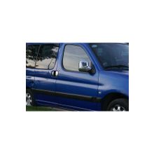 Omsa 2 Parça Abs 1996-2008 Arası Peugeot Partner Krom Ayna Kapağı