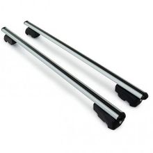 Omsa Audi Q7 Bold Bar V2 Gri 2 Parça 127 cm 2006-2010 Arası Ara Atkı