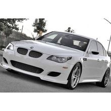 Omsa Bmw E60 5 Serisi 2003-2010 Piano Black Flaplı Ön Lip