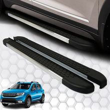 Omsa Dacia Sandero Stepway Nevada Krom 2012-2020 Arası Yan Basamak