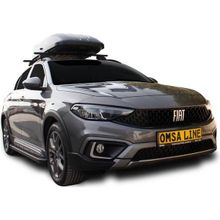 Omsa Fiat Egea Cross 2020 ve Sonrası 2 Parça Taşlı Krom Sis Far Çerçevesi