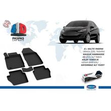 Omsa Ford Fiesta 7 4D Siyah 2018 ve Sonrası Havuzlu Paspas