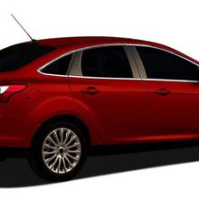 Omsa Ford Focus 3 Sedan Krom 12 Parça 2010-2018 Arası Cam Çerçevesi