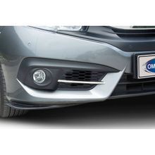 Omsa Honda Civic FC5 2016-2021 2 Parça Krom Sis Far Çıtası