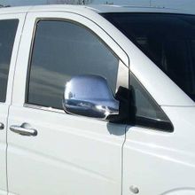Omsa Mercedes Viano Krom Cam Çıtası 2 Parça 2003-2014 Arası Cam Çıtası