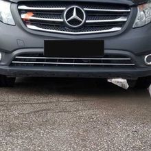 Omsa Mercedes Vito W447 2014 ve Sonrası Krom Ön Tampon Çıtası
