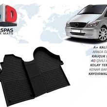 Omsa Mercedes Vito W639 4D Siyah 2003-2015 Arası Havuzlu Paspas