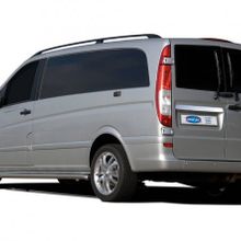 Omsa Mercedes Vito W639 Çift Kapılı Krom 2003-2014 Arası Bagaj Çıtası