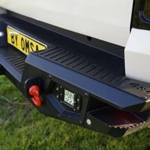 Omsa Nissan Navara Dakar V2 2016 ve Sonrası Ledli Çelik Arka Tampon