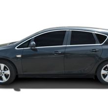 Omsa Opel Astra J HB 12 Parça 2010-2014 Arası Krom Cam Çerçevesi