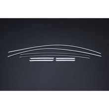 Omsa Opel Astra K 8 Parça 2015 ve Sonrası Krom Üst Cam Çerçevesi