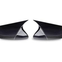 Omsa Piano Siyah Abs 2004-2010 Arası Bmw 5 Serisi E60/e61 Yarasa Batman Ayna Kapağı