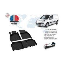 Omsa Renault Kangoo 2 4D Siyah 2008 ve Sonrası Havuzlu Paspas