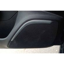 Omsa Renault Megane 4 HB Krom 2016-2020 Arası 2 Parça Siyah Hoparlör Çıtası