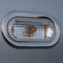 Omsa Seat Arosa 2 Parça 1997-2005 Arası Krom Sinyal Çerçevesi